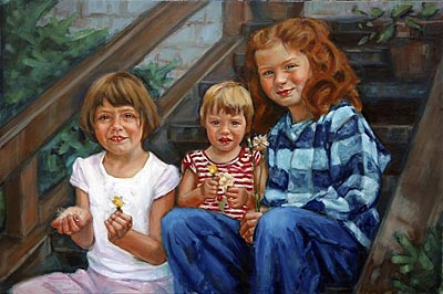 "The Renner Grandchildren" - Alexandra Eyer Fine Portraits